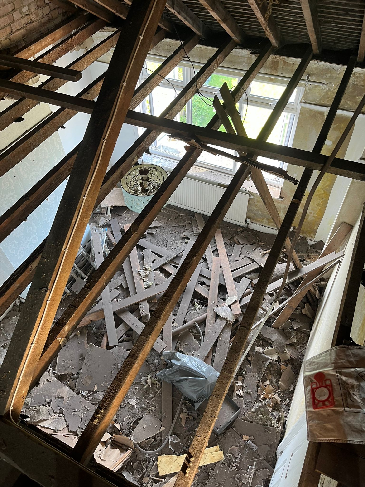 Structural work in progress